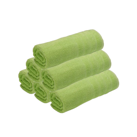 BYFT025178 Home Tex Design Bath Towel Green 70 x 140 Cm 100 Cotton 550 Gsm Set of 06 ART BT028.webp