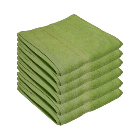 BYFT025181 Home Tex Design Bath Towel Green 70 x 140 Cm 100 Cotton 550 Gsm Set of 06.webp
