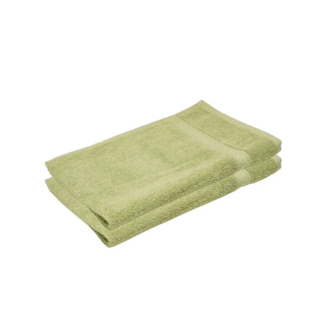 BYFT025200 Home Tex Design Hand Towel Green 40 x 70 Cm 100 Cotton 500 Gsm Set of 02.webp