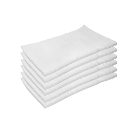 BYFT025202 Home Tex Design Hand Towel White 40 x 70 Cm 100 Cotton 500 Gsm Set of 06.webp
