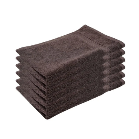 BYFT025204 Home Tex Design Hand Towel Grey 40 x 70 Cm 100 Cotton 500 Gsm Set of 06.webp