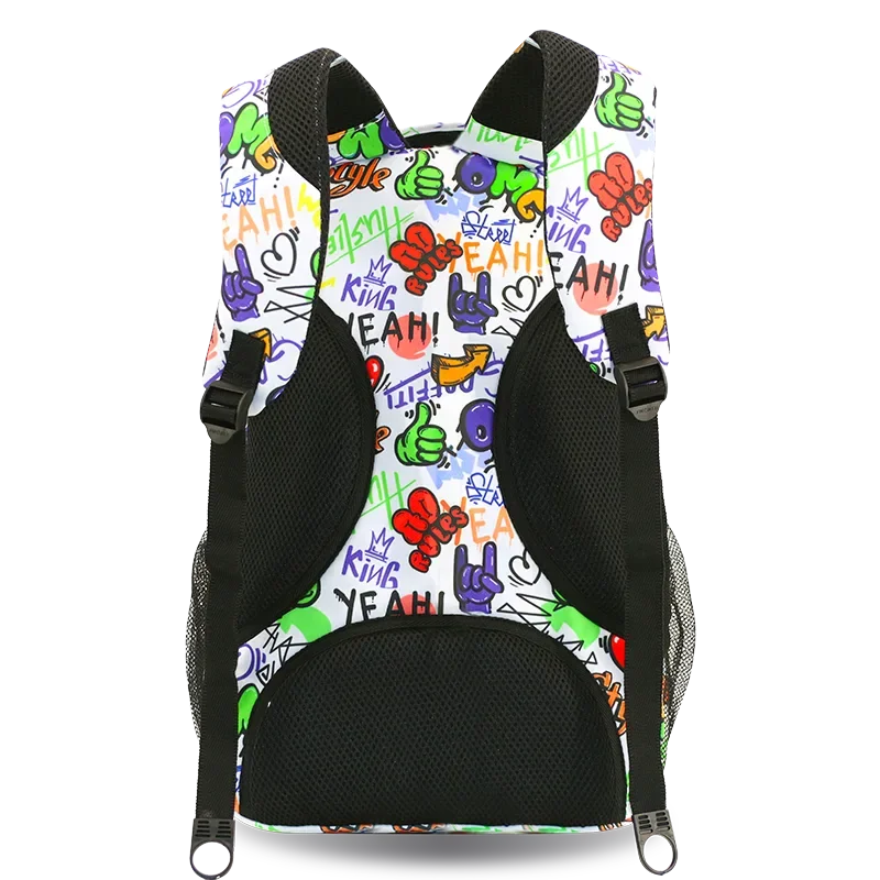 J World New York Unisex -Adult Cornelia Laptop Backpack - STREET ART