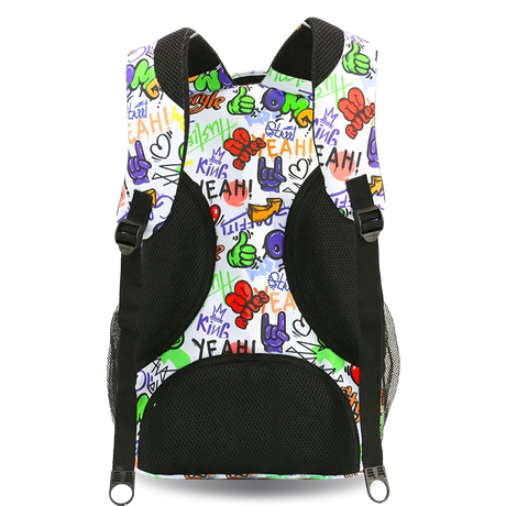 J World New York Unisex -Adult Cornelia Laptop Backpack - STREET ART