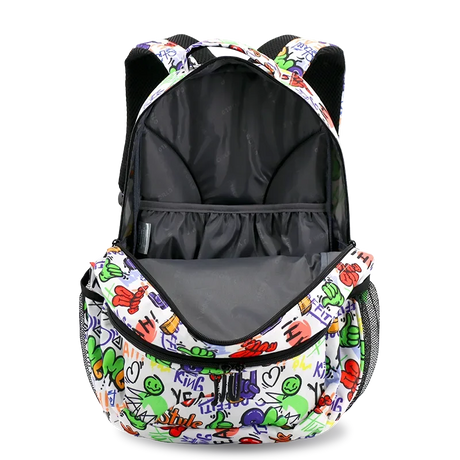J World New York Unisex -Adult Cornelia Laptop Backpack - STREET ART