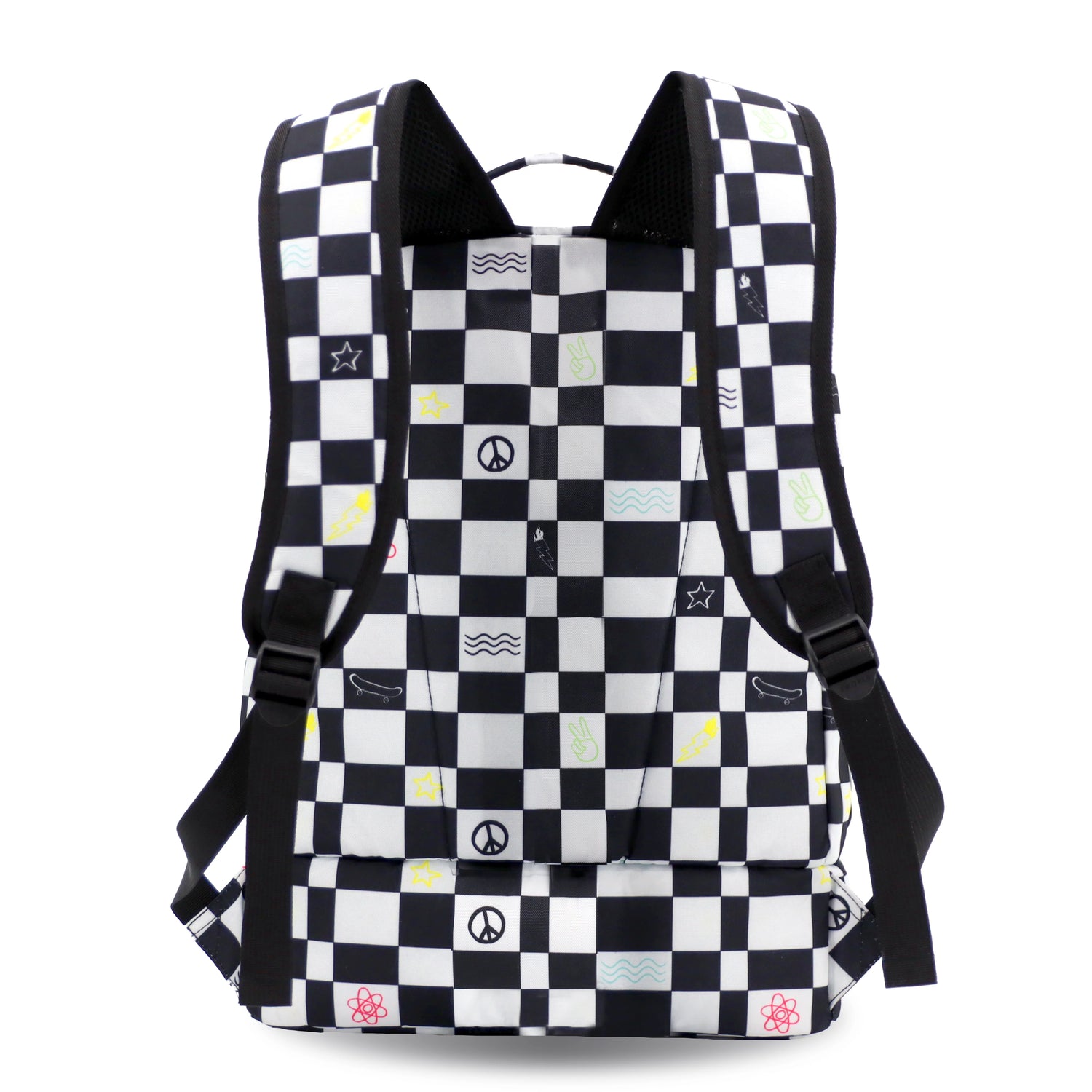 J World New York Junior Set Backpack - ICON CHECKERS
