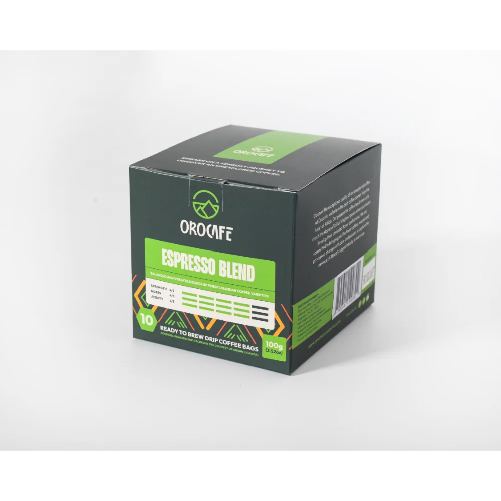 Orocafe 10 x Coffee Drip Bags (Espresso) (100G)