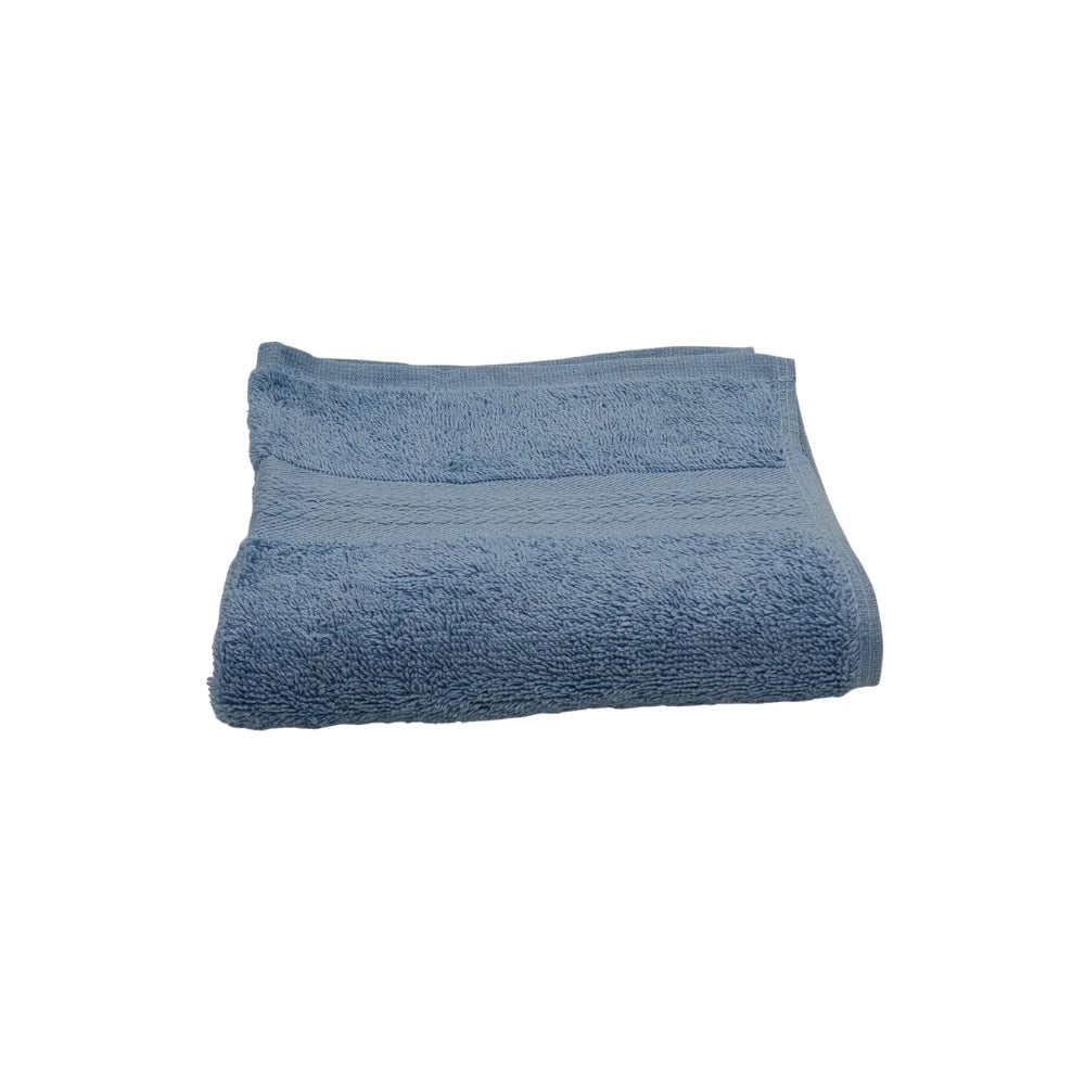BYFT Home Essence Cotton Towel Blue Luxury - Soft, Absorbent, Quick-Dry, 550 GSM