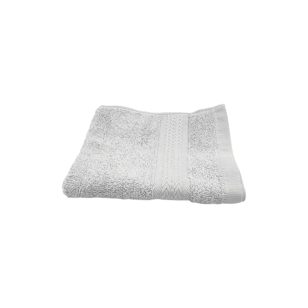 BYFT Home Essence | White Cotton Towel Sets - Soft, Absorbent, Quick-Dry | 550 GSM