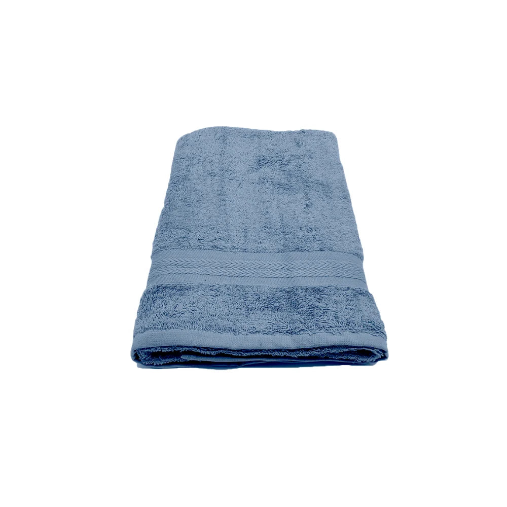 BYFT Home Essence Cotton Towel Blue Luxury - Soft, Absorbent, Quick-Dry, 550 GSM