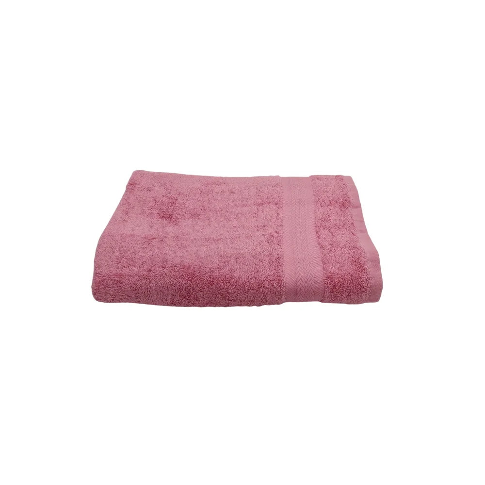 BYFT Home Essence Cotton Towel Pink Luxury - Soft, Absorbent, Quick-Dry, 550 GSM