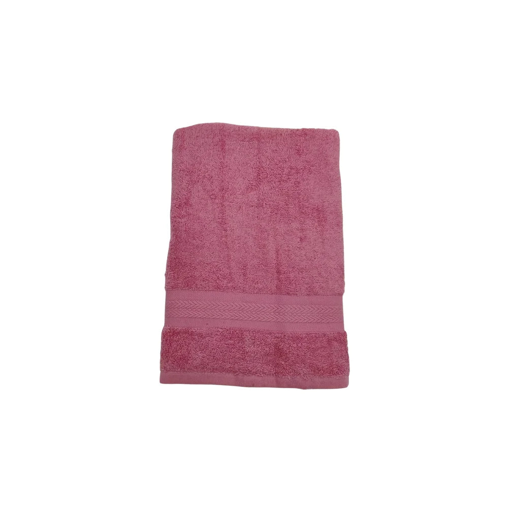 BYFT Home Essence Cotton Towel Pink Luxury - Soft, Absorbent, Quick-Dry, 550 GSM
