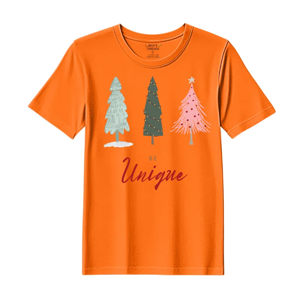 BYFT Threads Printed Christmas - Be Unique Designed T-Shirts