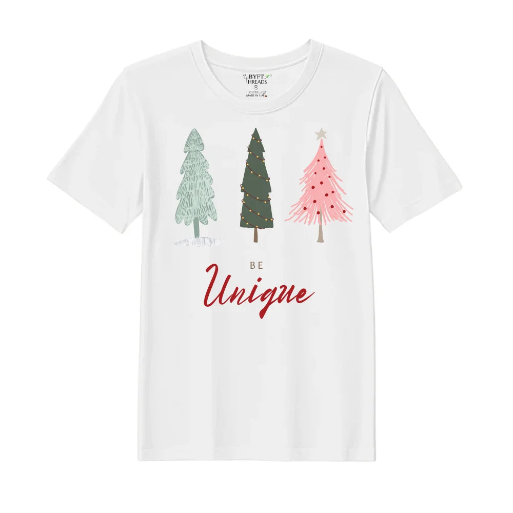 BYFT Threads Printed Christmas - Be Unique Designed T-Shirts
