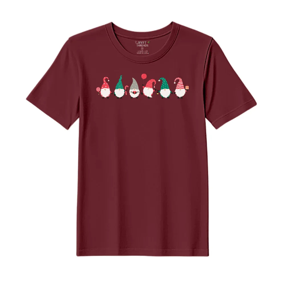 BYFT Threads Printed Christmas - ELF Designed T-Shirts