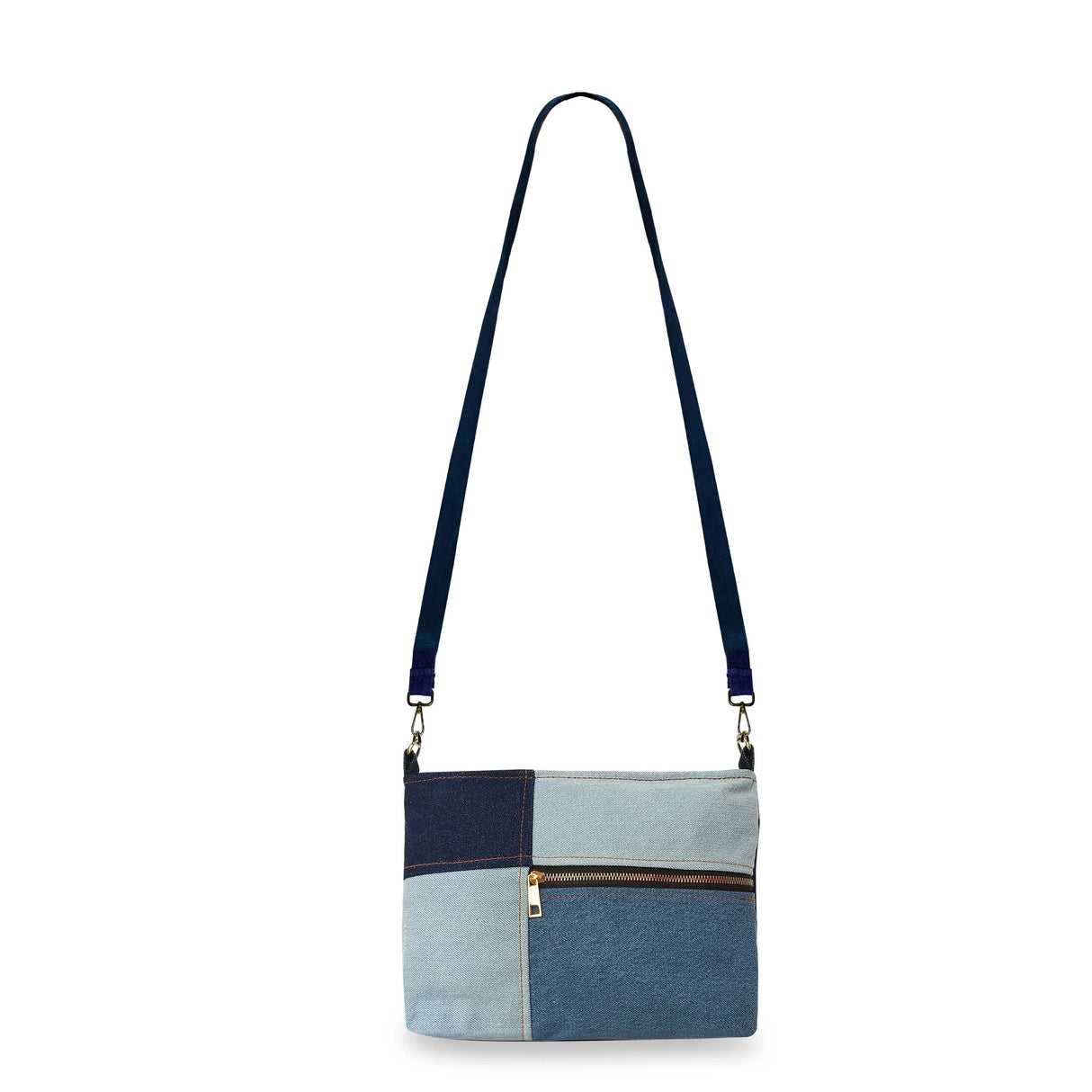 The Purani Jeans Vintage Vibes Handbag | Blue Denim Handmade Fashion Bag