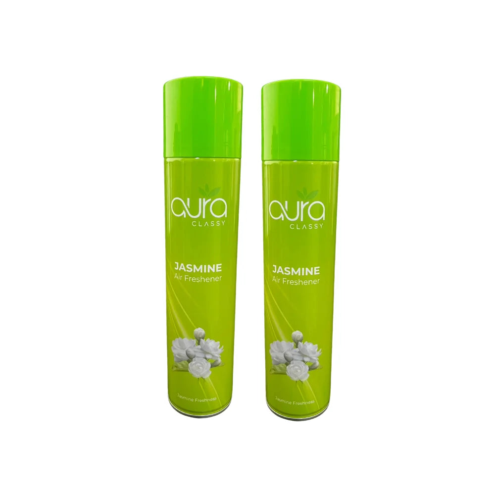 AURA Air Freshener - Flat Cap Spray, Long-Lasting Fragrance, 300 ml