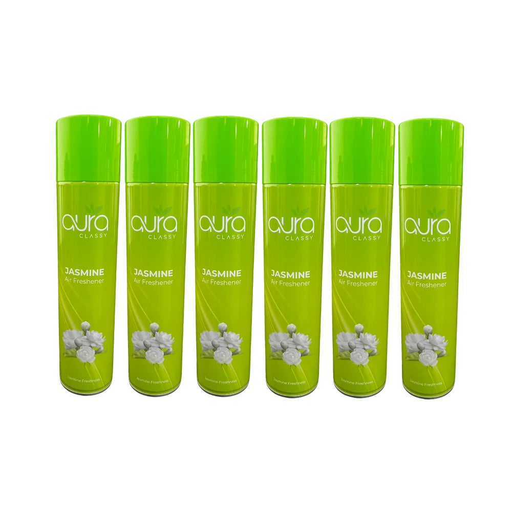 AURA Air Freshener - Flat Cap Spray, Long-Lasting Fragrance, 300 ml