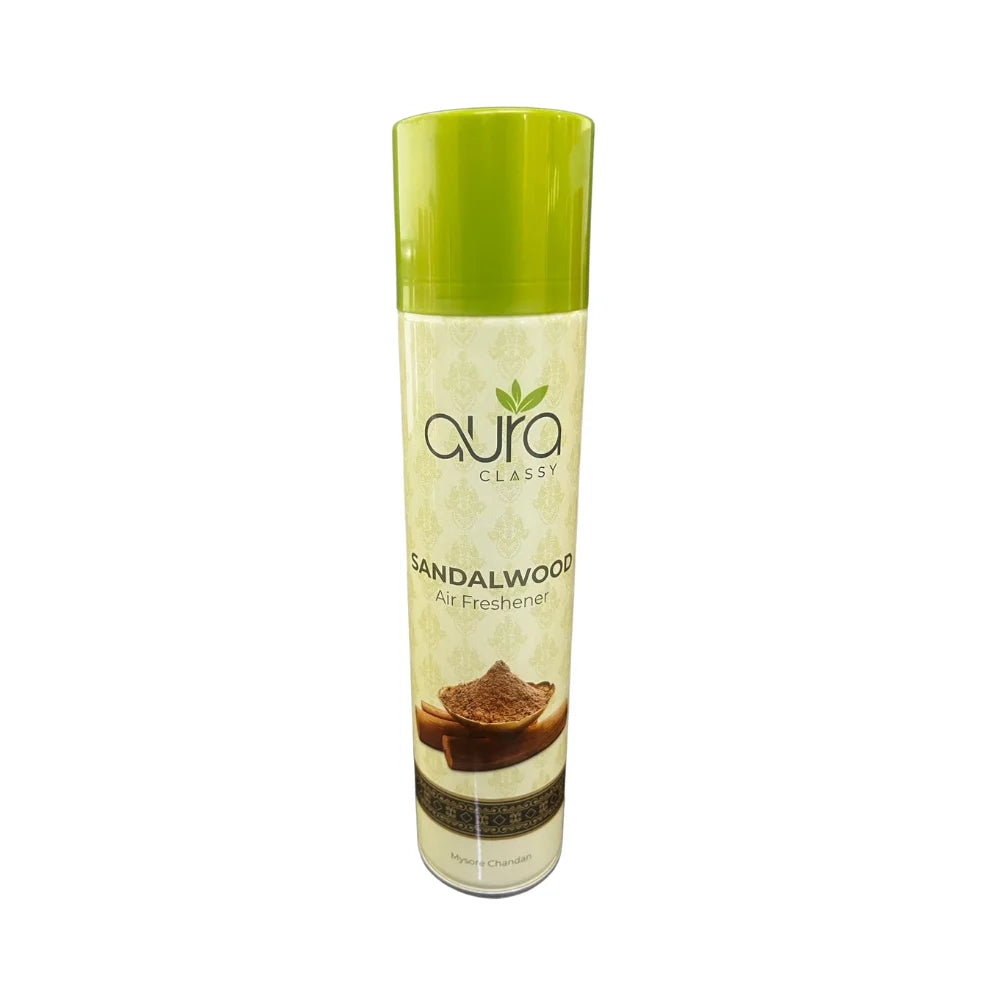 AURA Air Freshener - Flat Cap Spray, Long-Lasting Fragrance, 300 ml