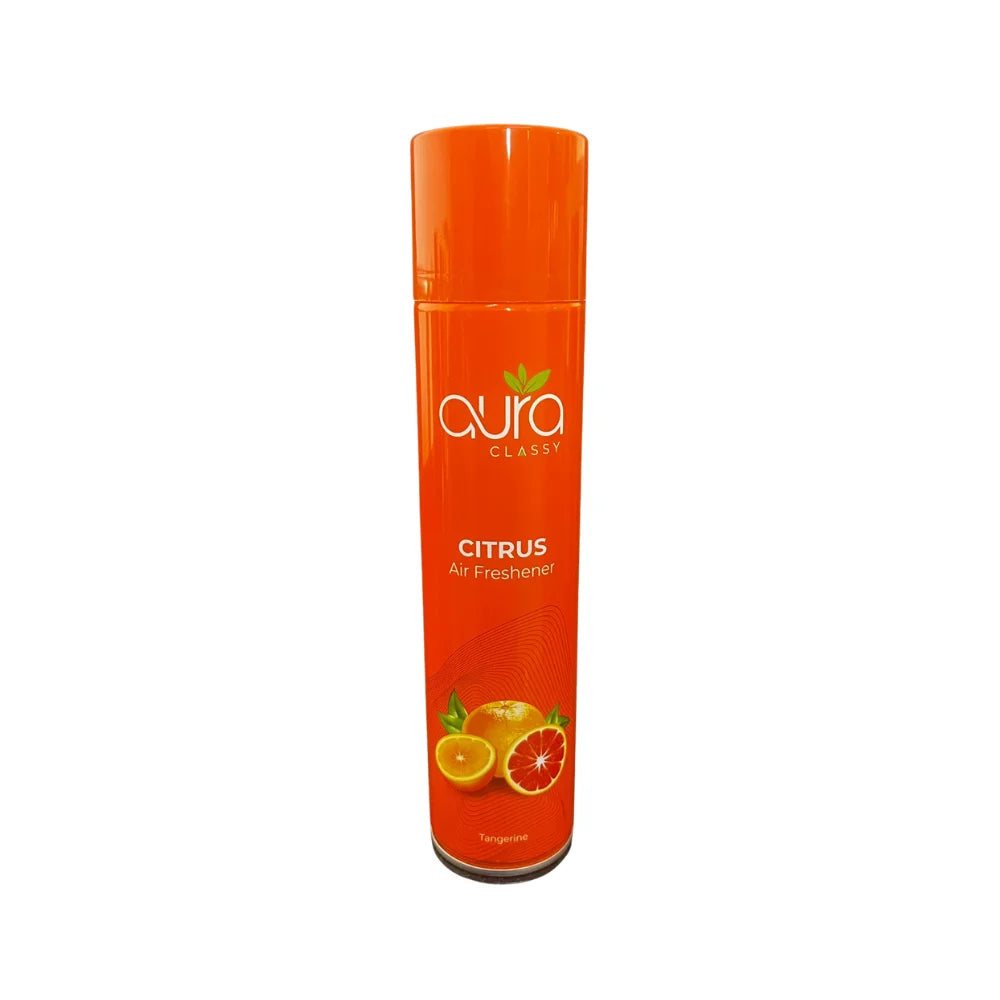 AURA Air Freshener - Flat Cap Spray, Long-Lasting Fragrance, 300 ml
