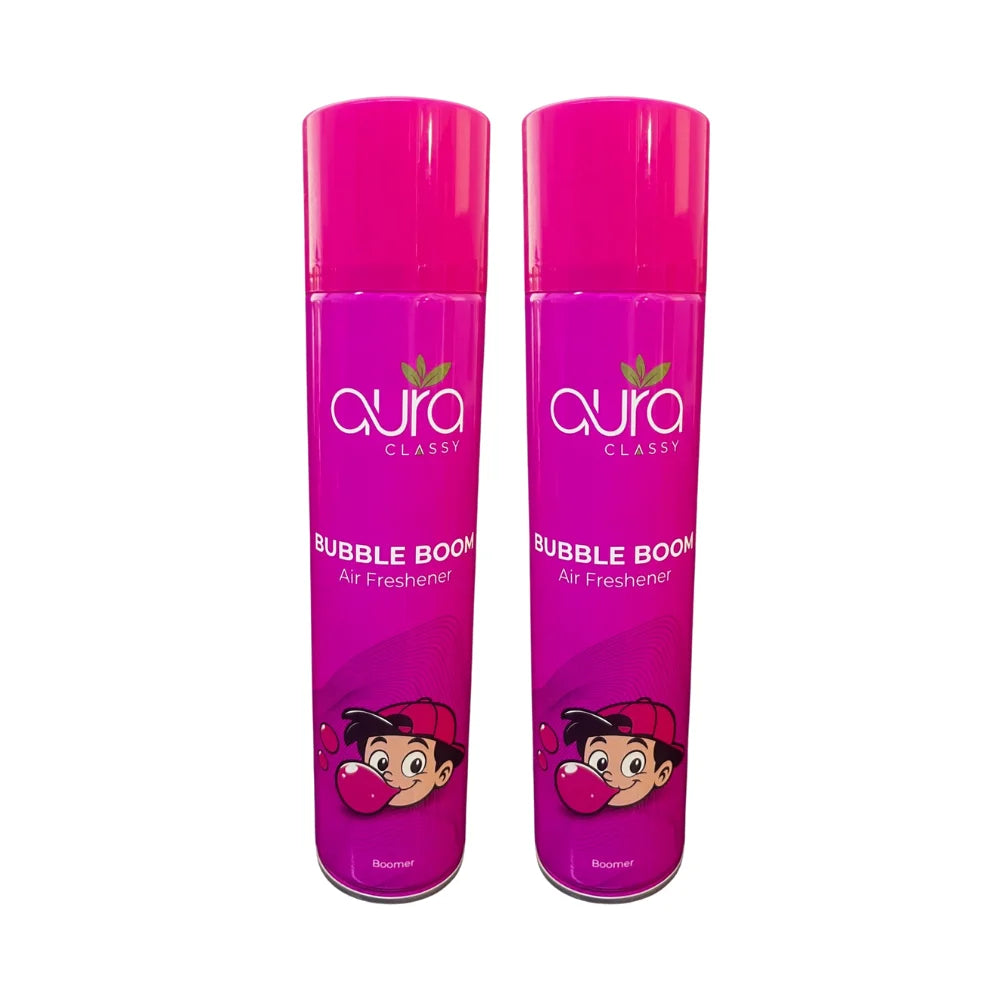 AURA Air Freshener - Flat Cap Spray, Long-Lasting Fragrance, 300 ml