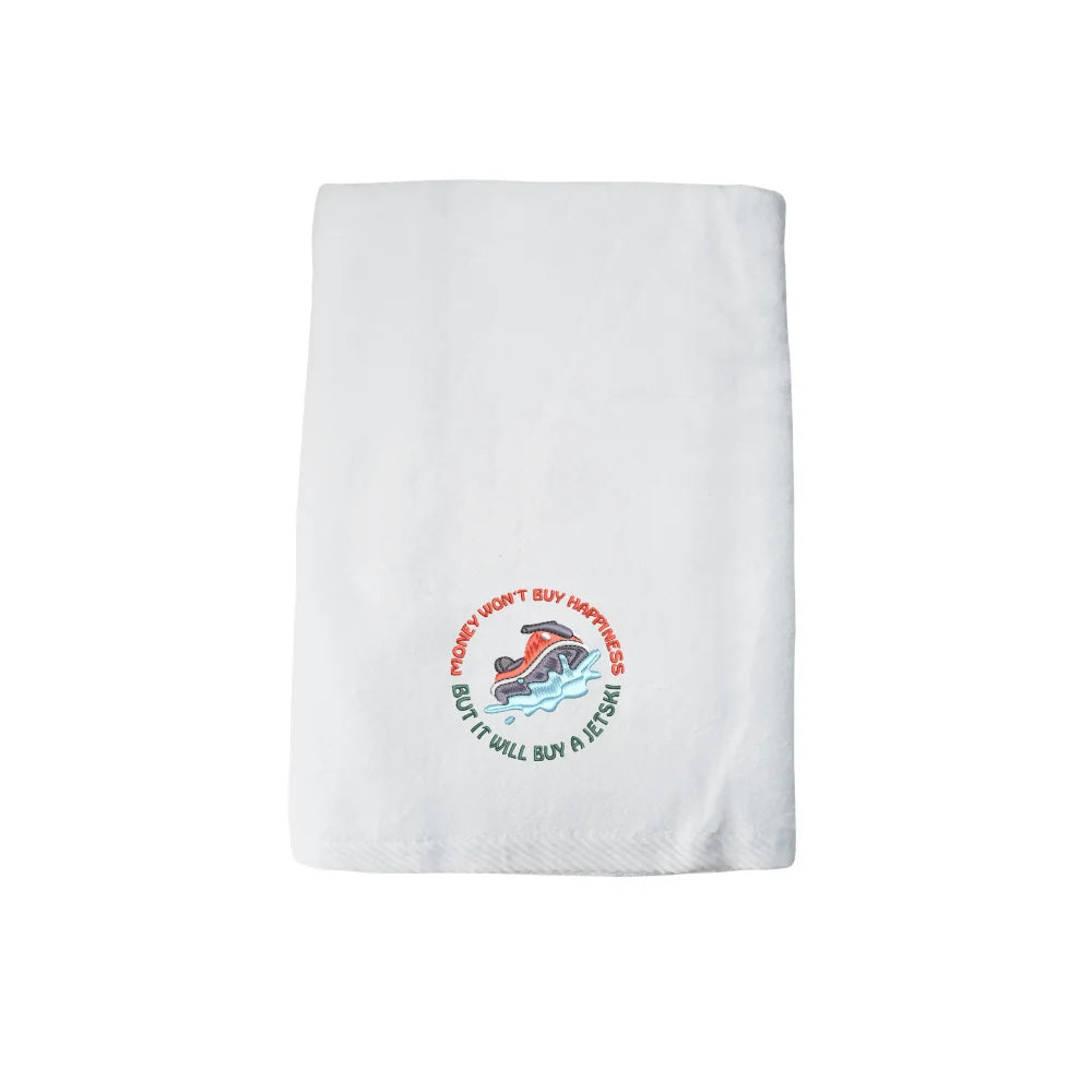 BYFT Iris Embroidered For You - Buy a Jet Ski Designed Towel