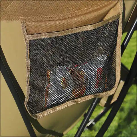 BYFT 1 Piece Comfortable Chair with Cup Holder for Camping (Chair Only)