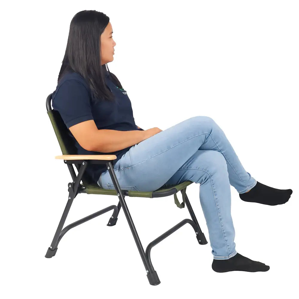 BYFT 1 Piece Lightweight Portable Canvas Camping Chair (Chair Only)