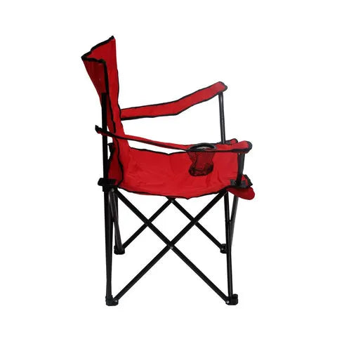 BYFT Camping Chair, Foldable Chair with Armrests and Cup Holder (Chair Only)