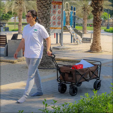 BYFT Collapsible Camping Cart Trolley