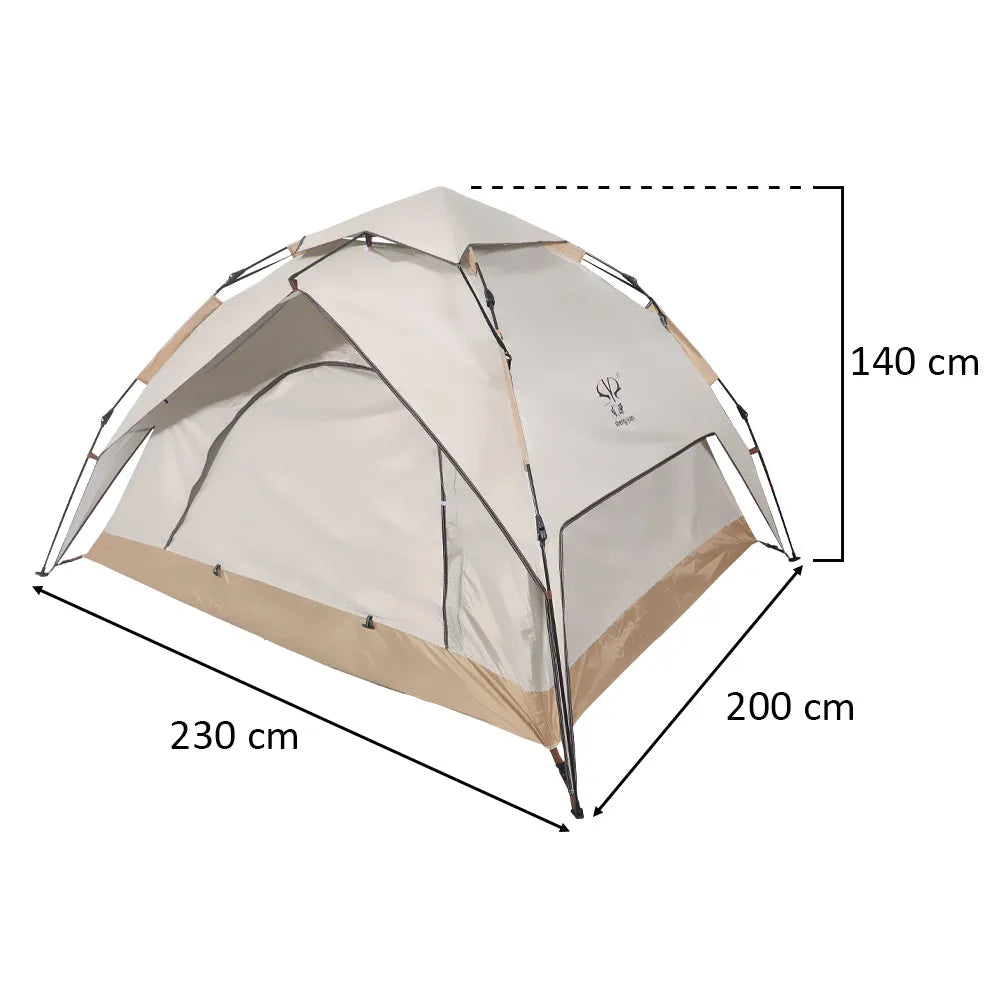 BYFT Foldable Polyester Pop-up Camping Tent
