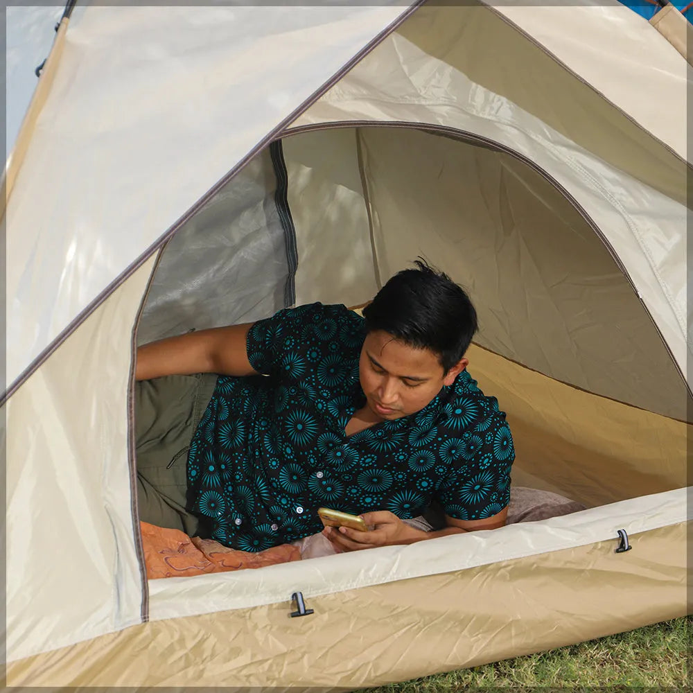 BYFT Foldable Polyester Pop-up Camping Tent
