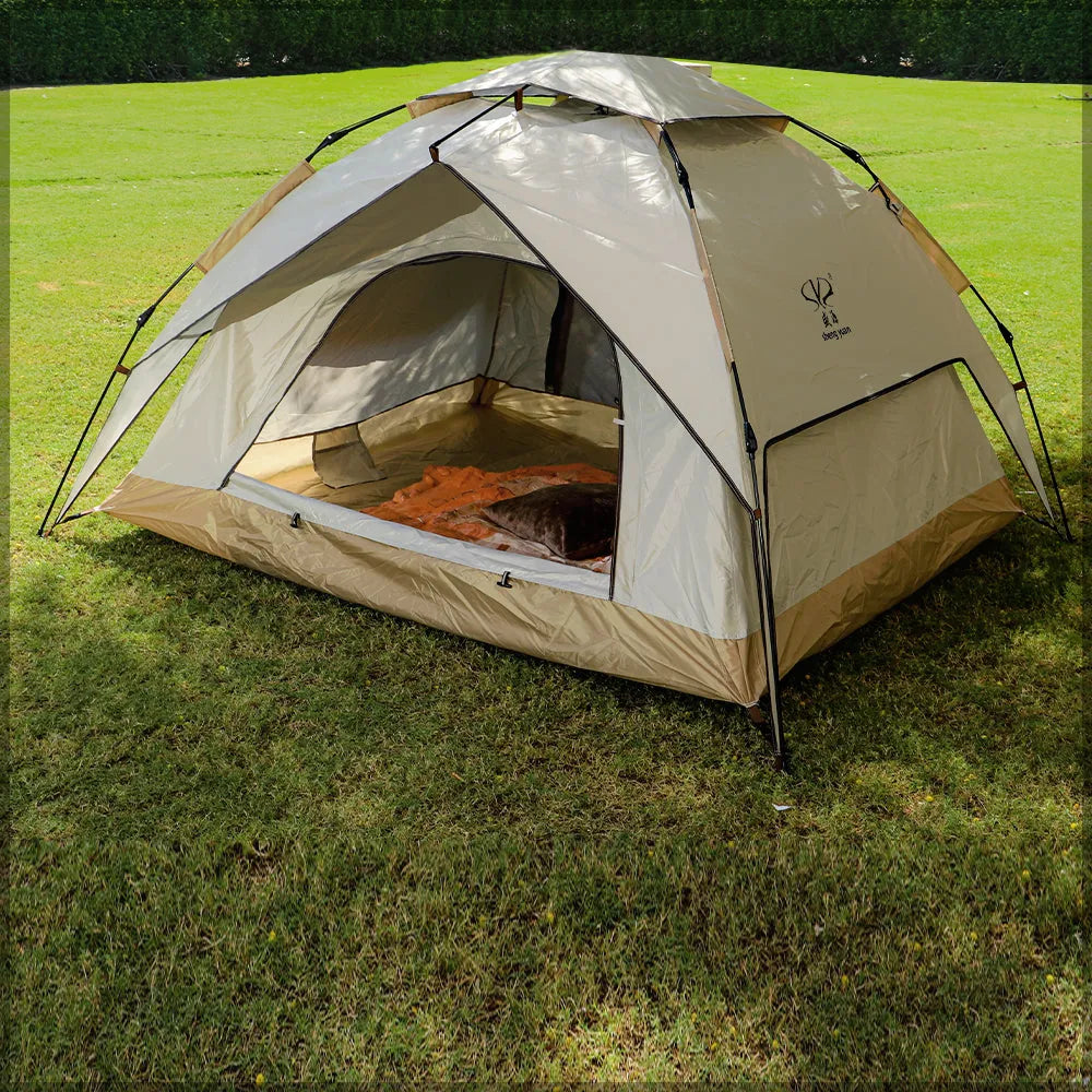 BYFT Foldable Polyester Pop-up Camping Tent
