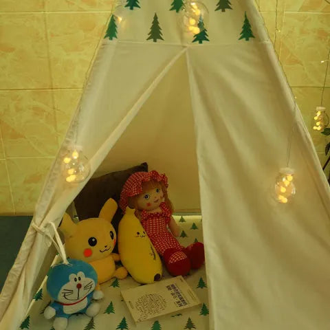 BYFT Foldable Teepee Tent For Kids