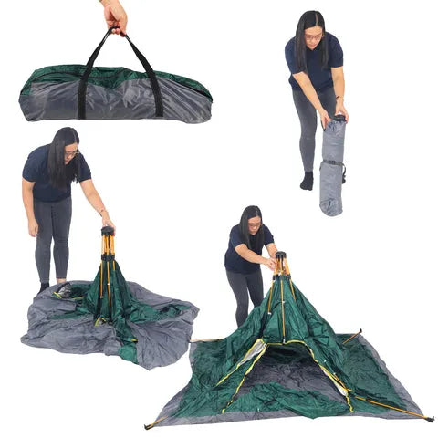 BYFT Green Portable Pop-up Camping Tent