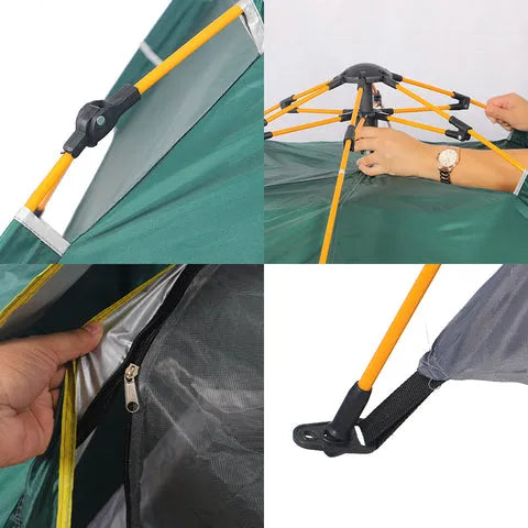 BYFT Green Portable Pop-up Camping Tent