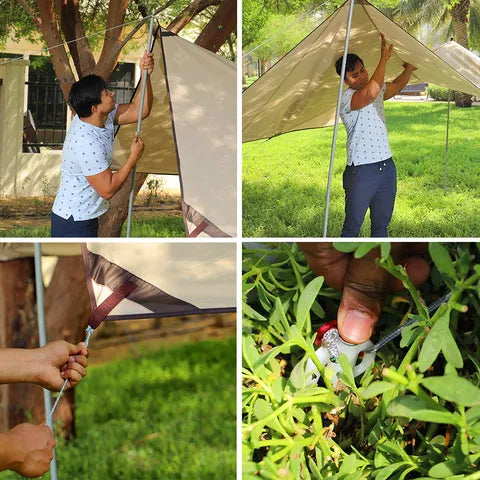 BYFT Lightweight Waterproof Tent Tarp