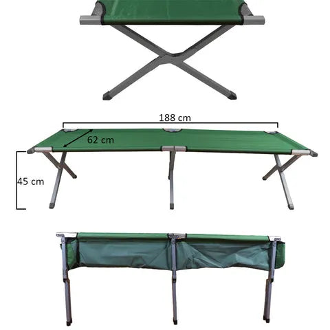 BYFT Portable Camping Cot Adult Folding Bed