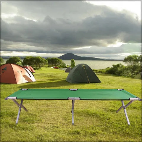 BYFT Portable Camping Cot Adult Folding Bed