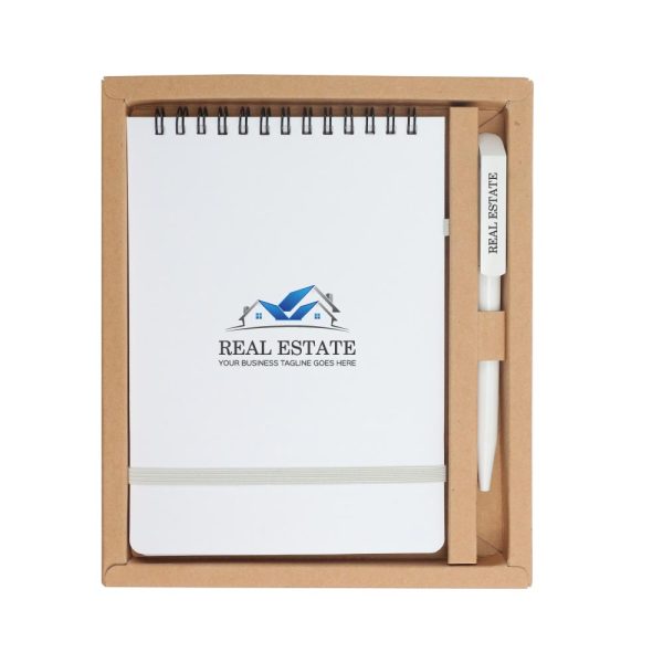 BYFT Antibacterial Gift Sets with Notepad and Pen