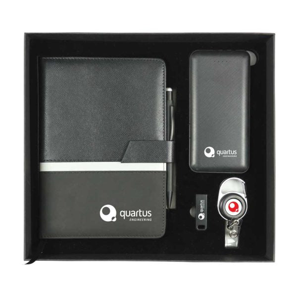 BYFT Promotional Gift Sets with Black Cardboard Gift Box GS-054 Set of 01
