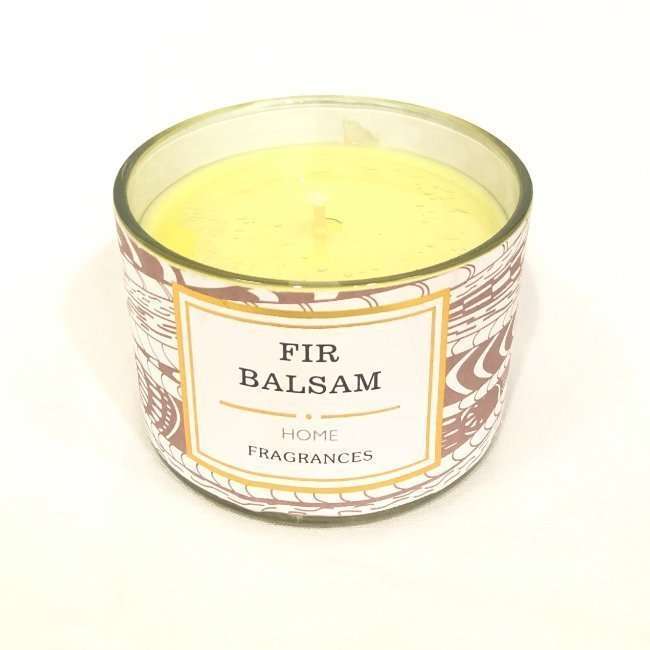 BYFT Scented Candle - 5cm - Fir Balsam - Fresh Evergreen Aromatic Candle for Home & Holidays