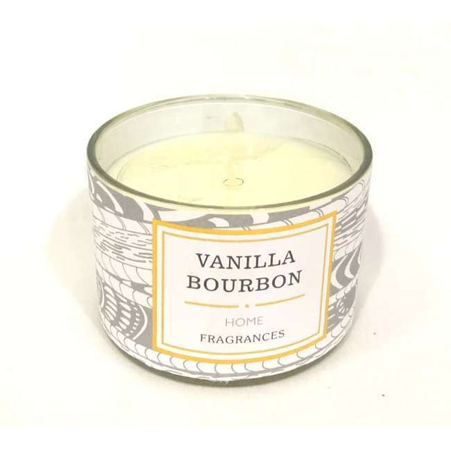 BYFT Scented Candle - 5cm - Vanilla Bourbon - Warm & Rich Aromatherapy Candle for Home & Gifts