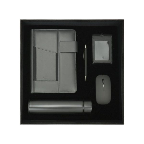 BYFT Corporate Office Gift Set in Black Cardboard Box Set of 01