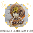 byft deluxe nut filled dates 1 5kg
