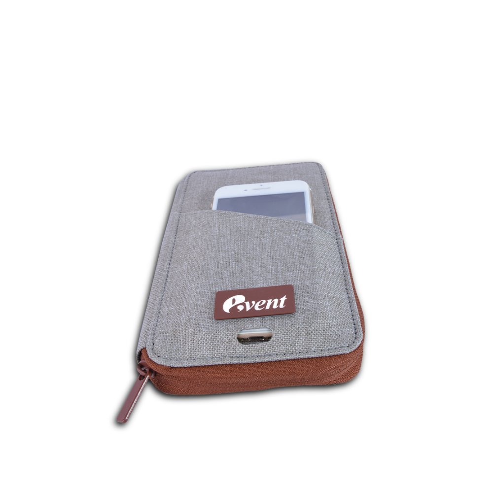 BYFT Linen Travel Power Bank Case 4000Mah
