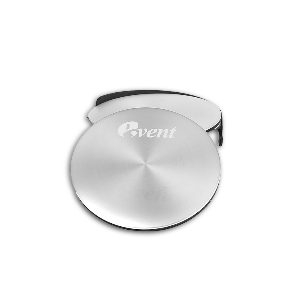 BYFT Aluminium Round Coasters 6 Pcs Set