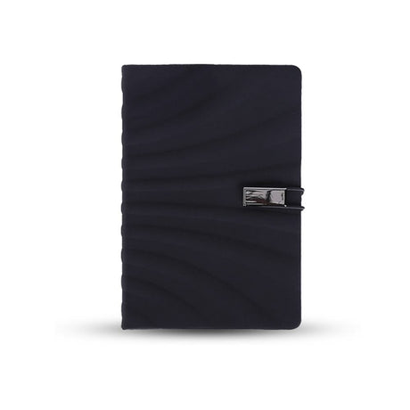 BYFT Sophie A5 Notebook with USB in Wavy Design