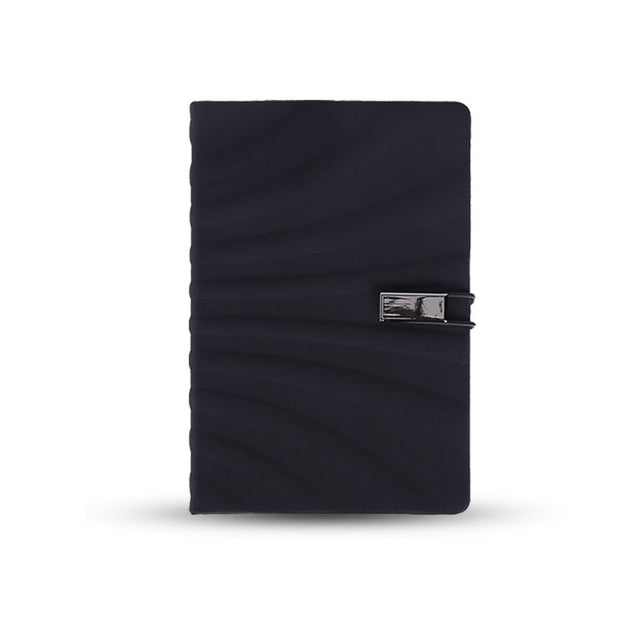 BYFT Sophie A5 Notebook with USB in Wavy Design