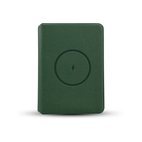 BYFT 5W Wireless Charger Notebook with 5000 mAh Powerbank