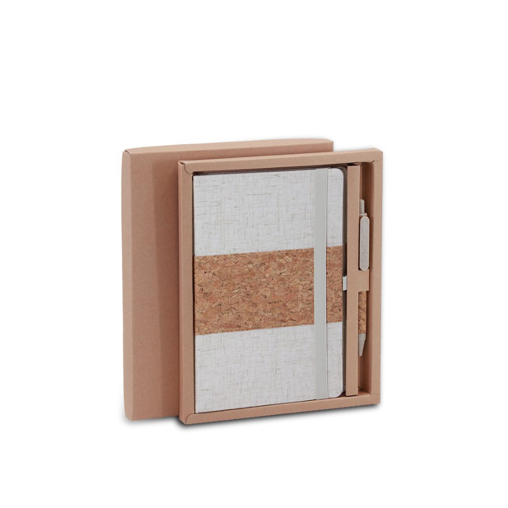 BYFT A5 Cork Notebook Set